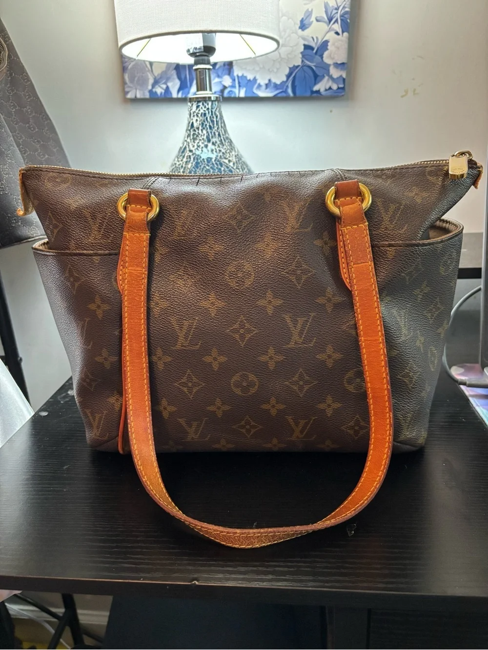 Authentic Louis Vuitton Monogram Totally PM Tote Shoulder Bag Discontinued - Picture 1 of 16